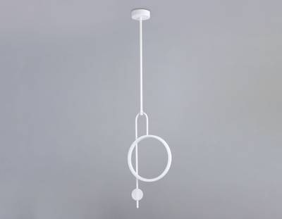 Светильник светодиодный подвесной FL66431 WH белый 4200K 13W 240*60*1580 (Без ПДУ)