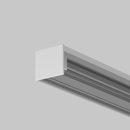 Комплект заглушек (для профиля 25×22) 2 шт., ALM-2522-S-EC 642065. TM Maytoni