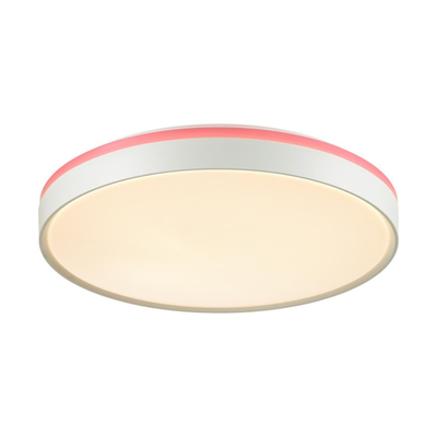 7708/DL COLOR SN 154 Светильник пластик/белый/розовый LED 48Вт 4000К D420 IP43 KEZO PINK