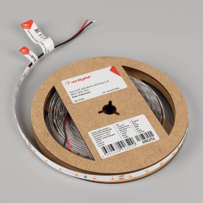 Лента RT-A60-8mm 24V Ruby (4.8 W/m, IP20, 5m) (Arlight, -)