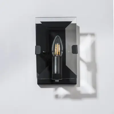 713617 Бра NOVARA 1x40W E14 ЧЕРНЫЙ МАТОВЫЙ Lightstar