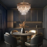 Подвесной светильник Линн / Linn E14х7, MOD091PL-07G. TM Maytoni