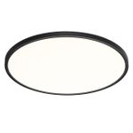 7660/48L MITRA LED SN 54 Светильник пластик/белый/черный LED 48Вт 3000/4000K D600 IP40 ALFA BLACK