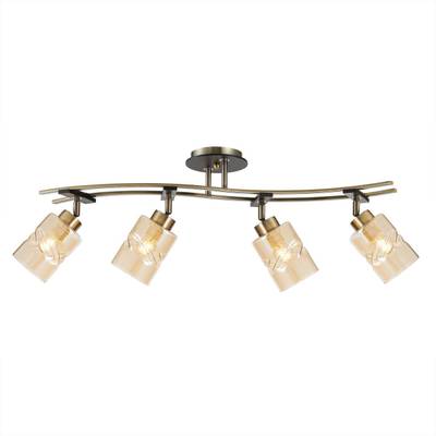 Citilux Мерида CL142144 Люстра с поворотными плафонами Бронза