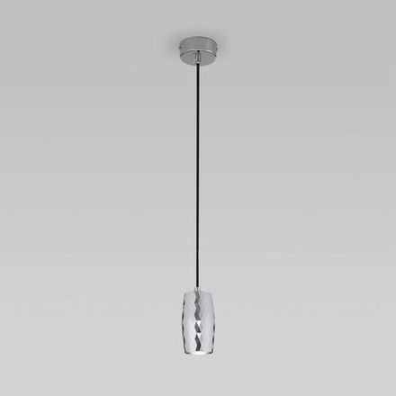 Подвесной светодиодный светильник в стиле лофт 50246/1 LED/ хром