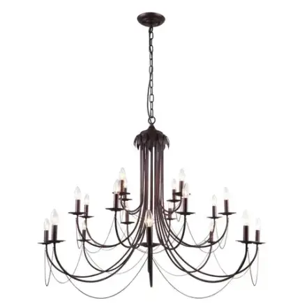 Подвесная люстра Plini 2590-20P, 20*E14*40W. ТМ F-Promo