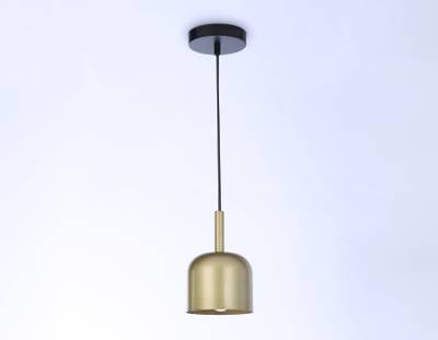 Светильник подвесной TR97113 GD/BK золото/черный E27 max 40W D130*1234