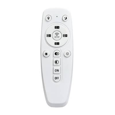 7738/80L MITRA LED SN Светильник металл/акрил/белый/золотой/прозрачный LED 80Вт 3000-6000К D480 IP20 пульт ДУ PROMISE
