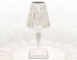 Настольная светодиодная лампа с сенсорным выключателем DE8055 CL прозрачный LED 3000K/4200K/6400K 3W