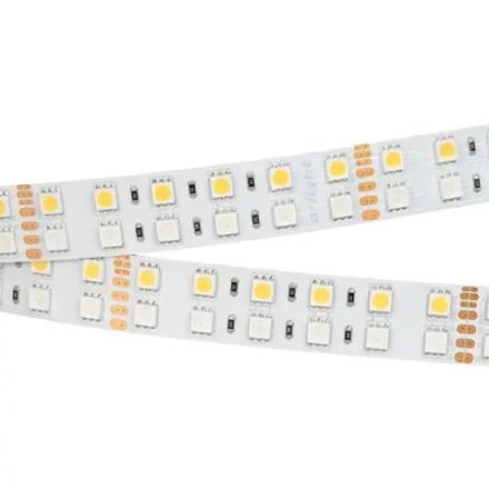 Лента RT-B144-19mm 24V RGBW-Warm (32 W/m, IP20, 5m) (Arlight, Открытый)