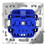 VLS040202 Розетка встраиваемая VOLTUM S70 с заземлением и защитными шторками, 16А, (белый матовый). (ТМ Maytoni)