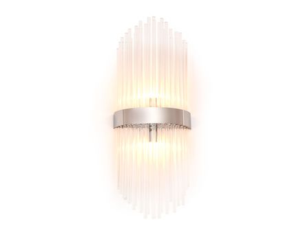 Настенный светильник с хрусталем TR5371/2 CH/CL хром/прозрачный G9/2 max 40W 500*200*100