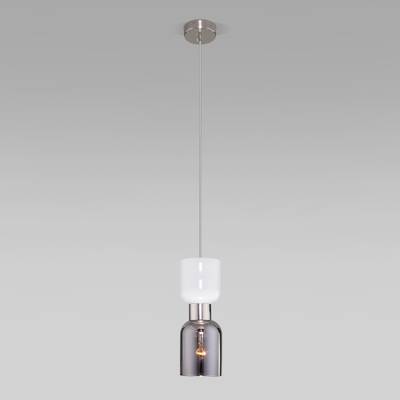 Подвесной светильник со стеклянным плафоном 50118/1 никель