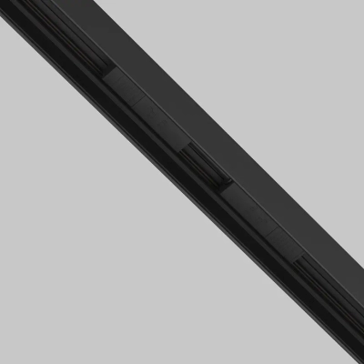 Коннектор питания прямой гибкий 5см Exility черный, TRA034CPC-42B-5-1. TM Maytoni