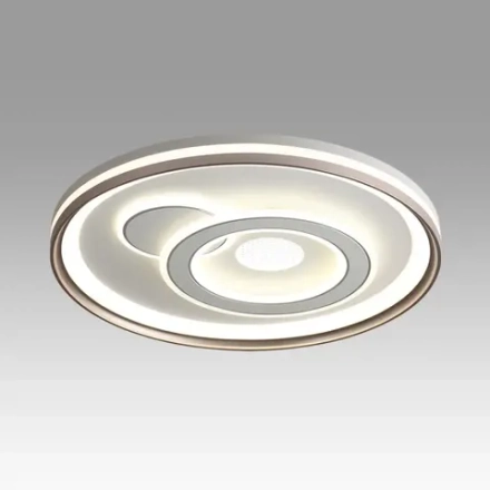 7785/85L PIKO LED SN 607 Светильник металл/белый/бронза LED 85Вт 3000-6500K D490 IP20 пульт ДУ GEMINI