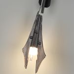5442/6WL L-VISION ODL_EX26 черный/дымчатый/металл/стекло/акрил Бра LED 6W 3000K 633Лм AFALINA