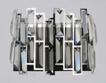Настенный светильник с выключателем TR5056 CH/BK хром/черный E14/2 max 40W 250*200*140