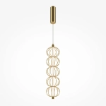 Подвесной светильник Золотая клетка / Golden Cage 3000К 17Вт, MOD216PL-L10G3K. TM Maytoni
