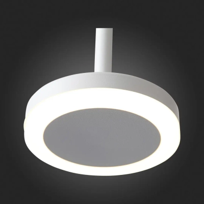 ST104.503.06 Светильник подвесной Белый LED 1*6W 3000K 468Lm Ra>80 120° IP20 D112xH184 170-240V