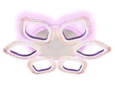 Светильник потолочный светодиодный с пультом FA4503/6 WH белый 90W 3000K+BL/4200K+PU/3000K+6400K D560*75 (ПДУ ИК)