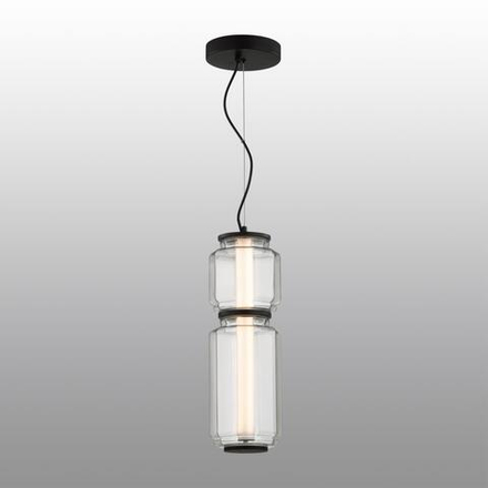 5409/20L HIGHTECH ODL_EX24 141 черный/прозрачный/металл/стекло/акрил Подвес LED 20W 3000K 1480Лм JAM