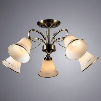 Потолочная люстра Arte Lamp BLOSSOM A2709PL-5AB, 5хE27