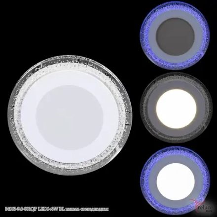34063-9.0-001QP LED6+3W BL панель светодиодная Reluce, LED