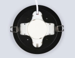 Светильник встраиваемый TU5015 BK черный IP20 GX70 D150*45