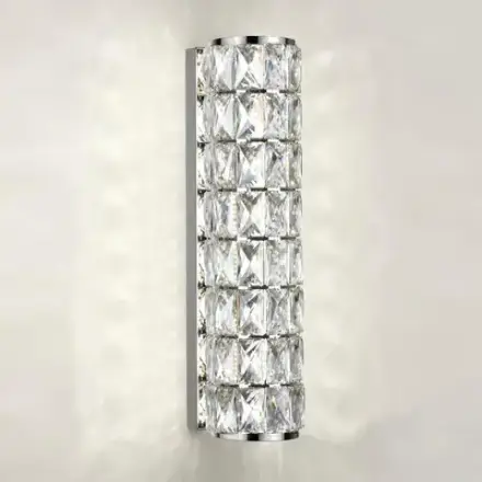 4927/8WL L-VISION ODL24 583 хром/металл/хрусталь Настенный светильник LED 8W 4000K 463Лм PANTA