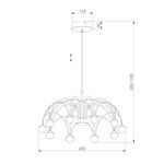 Подвесной светодиодный светильник 90034/10, LED