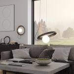 370974 OVER NT24 378 черный Светильник накладной настенный IP20 G9 7W 220V FELTO