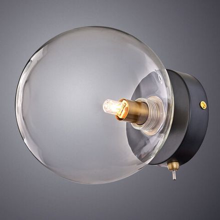 Настенный светильник Arte Lamp VINCENT A7790AP-1BK, 1хG9