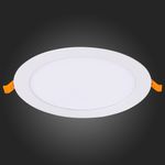 ST209.548.15 Св-к встр. Белый LED 1*15W 4000K 1 080Lm Ra80 110° IP20 D190xH8 90-265V