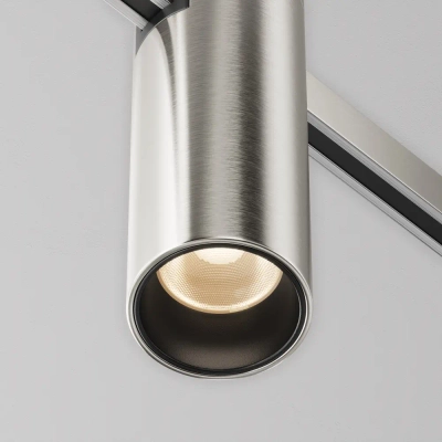 Трековый светильник Фокус / Focus Led Flarity 3000K 5Вт 34°, TR143-1-5W3K-W-PT. TM Maytoni