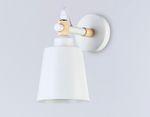 Настенный светильник со сменной лампой TR82212 WH/LW белый/светлое дерево E27 max 40W 230*130*190