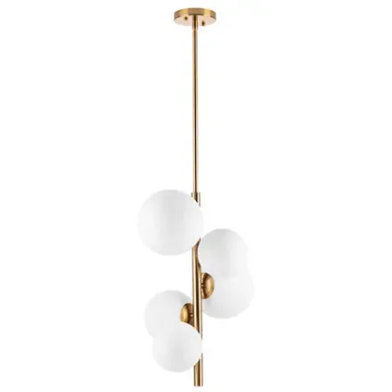 815053 Люстра CROCO 5х40W E14 ЛАТУНЬ Lightstar