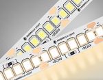 Светодиодная лента GS3301 2835 240Led/ 18W m/ 24V IP20 3000K/ 5000*10*1.2mm/ кратность резки 25mm (2 конт.)