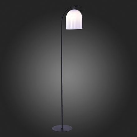 SL1302.405.01 Торшер ST-Luce Черный/Белый E27 LED 1*7W