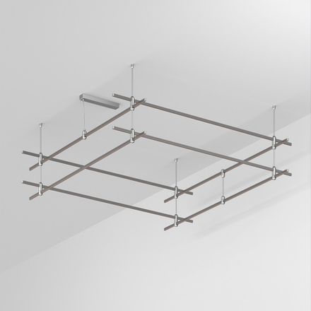 Основание ART-APRIORI-QUADRAT-2-ROD-400-2000x2000 (TN) (Arlight, IP20 Металл, 3 года)