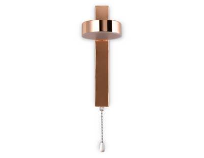 Настенный светодиодный светильник с выключателем FW161 GD золото LED 3000K 6W 265*95*135