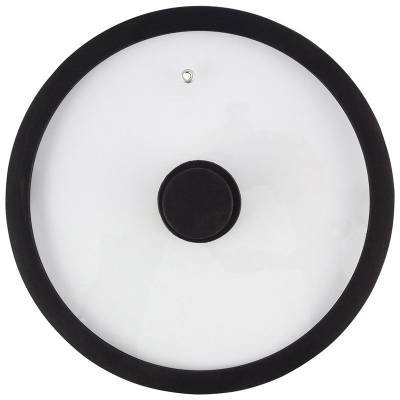 Крышка стеклянная C-type с силиконовым ободком CAPPELLO-C, 24 см диа