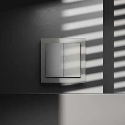 VLS020504 Перекрестный переключатель встраиваемый VOLTUM S70 двухклавишный 10А, (шелк). (ТМ Maytoni)