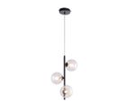 09408-3A,19 Подвес Иона черный d20 h138 G9 3*5W (4000K) (Led лампы в комплекте 4000К)