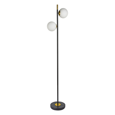 Торшер Arte Lamp ALCOR A2224PN-2BK, 2хE14