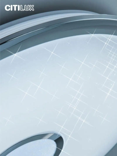 Citilux Старлайт Смарт CL703A60G Умная люстра Хром