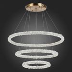 SL6110.203.03 Люстра подвесная ST-Luce Золотистый/Золотистый LED 3*35W 3000 - 6500K