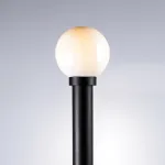 373710 Светильник BOLLA 1x10W (led) E27 ЧЕРНЫЙ IP65