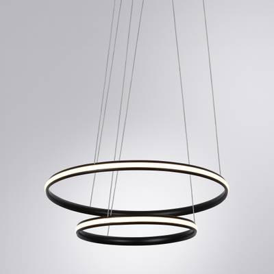 Подвесная люстра Arte Lamp MERIDIANA A2198SP-2BK, 1хLED