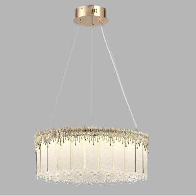 5091/60L L-VISION ODL25 555 золотой/стекло Люстра LED 60W 3700K 4968Лм CLEO
