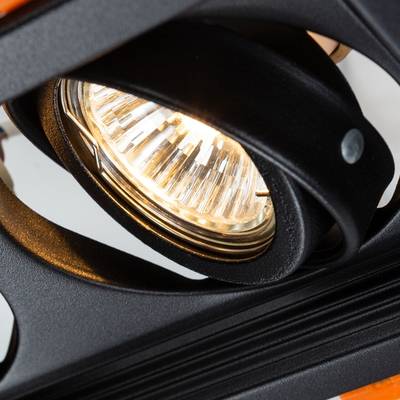 Точечный встраиваемый светильник Arte Lamp CANIS A6661PL-2BK, 2хGU10